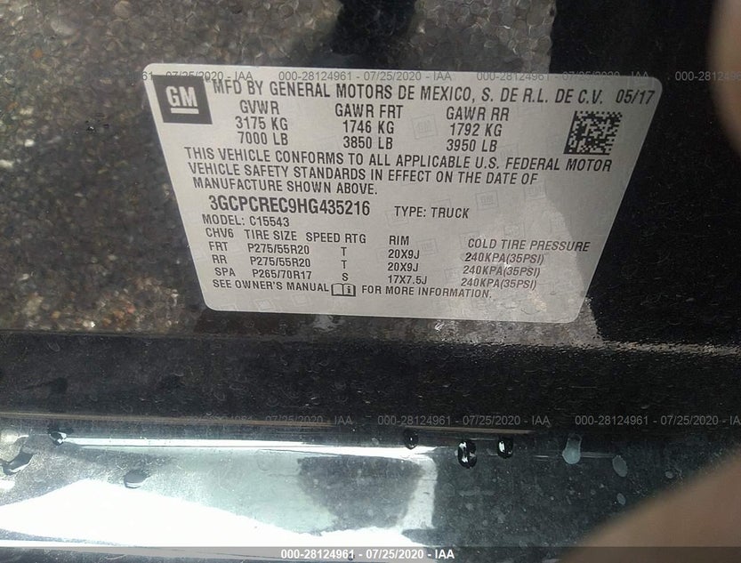 3GCPCREC9HG435216