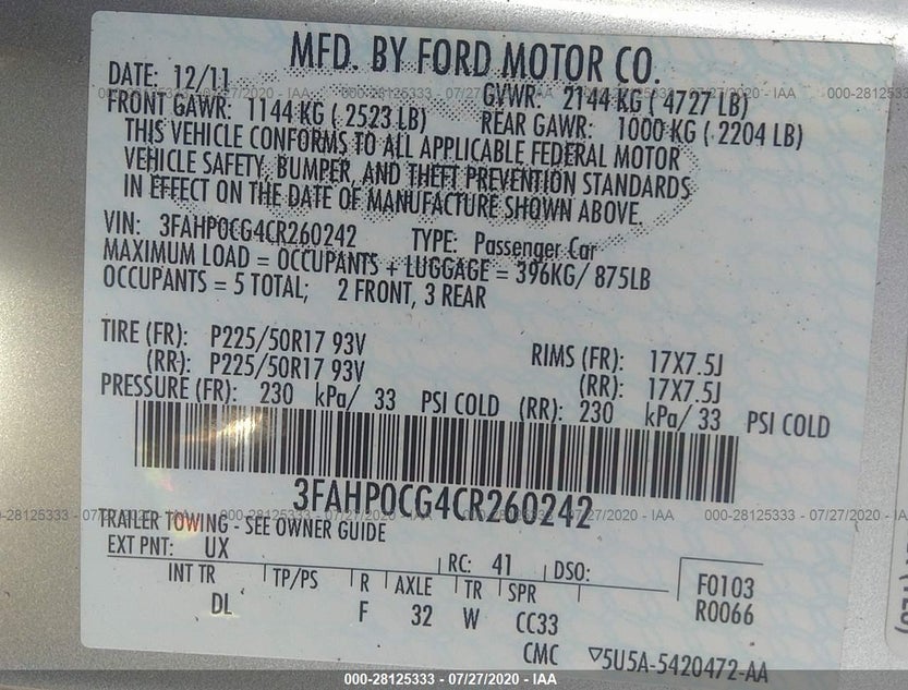 3FAHP0CG4CR260242