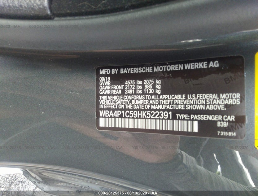 WBA4P1C59HK522391