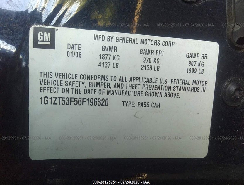 1G1ZT53F56F196320