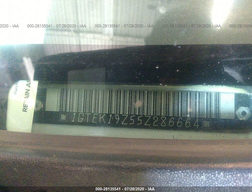 1GTEK19Z55Z286664