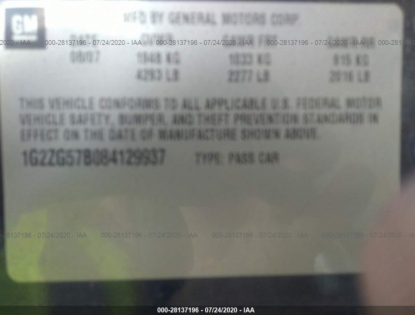 1G2ZG57B084129937