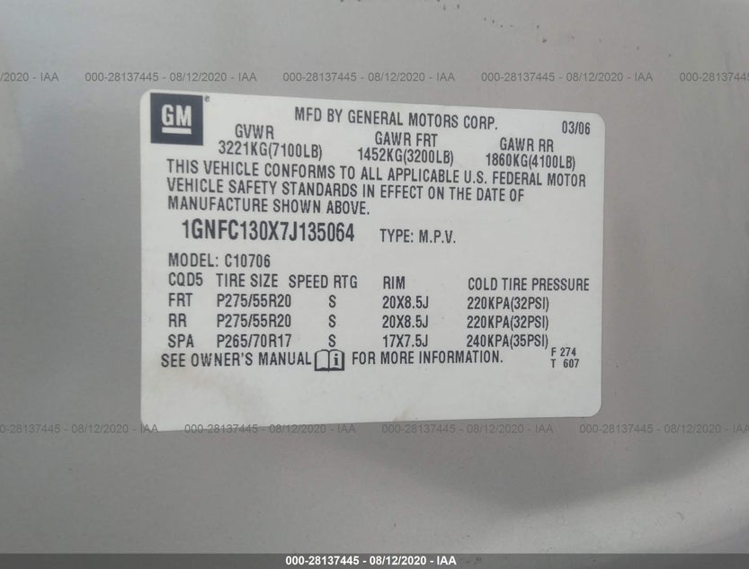 1GNFC130X7J135064
