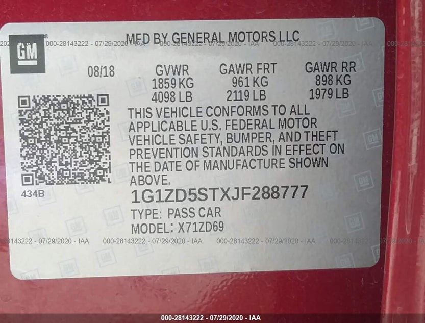 1G1ZD5STXJF288777