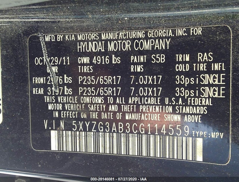5XYZG3AB3CG114559