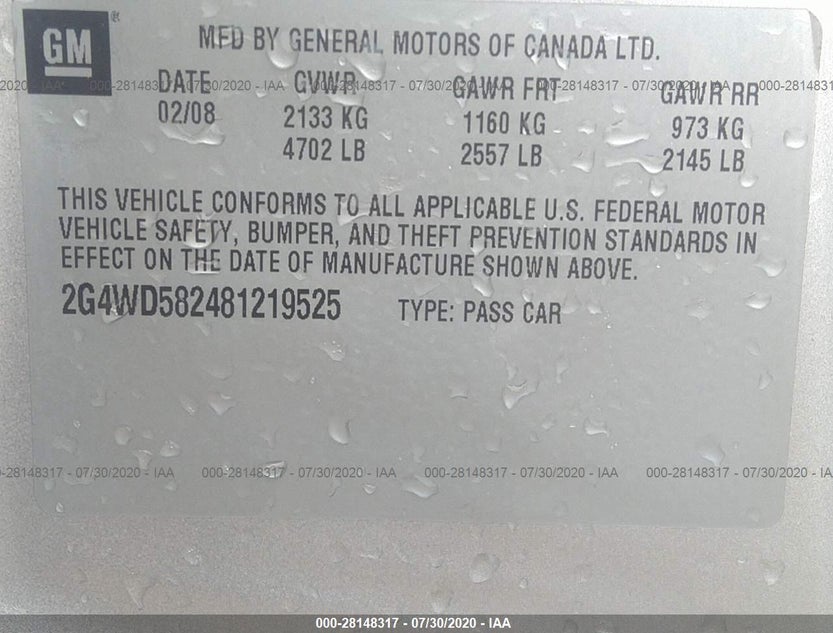 2G4WD582481219525