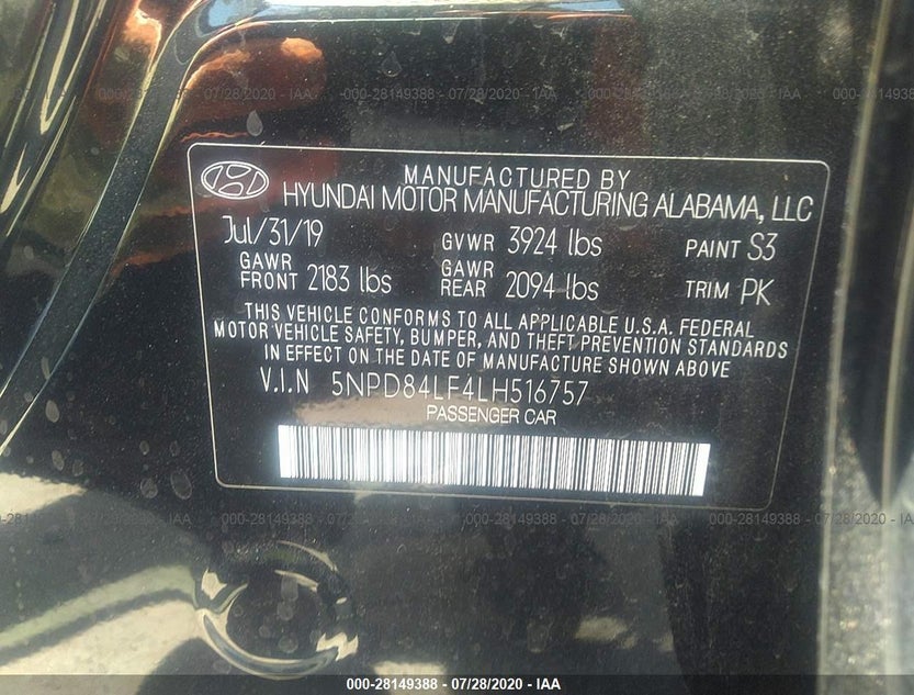 5NPD84LF4LH516757