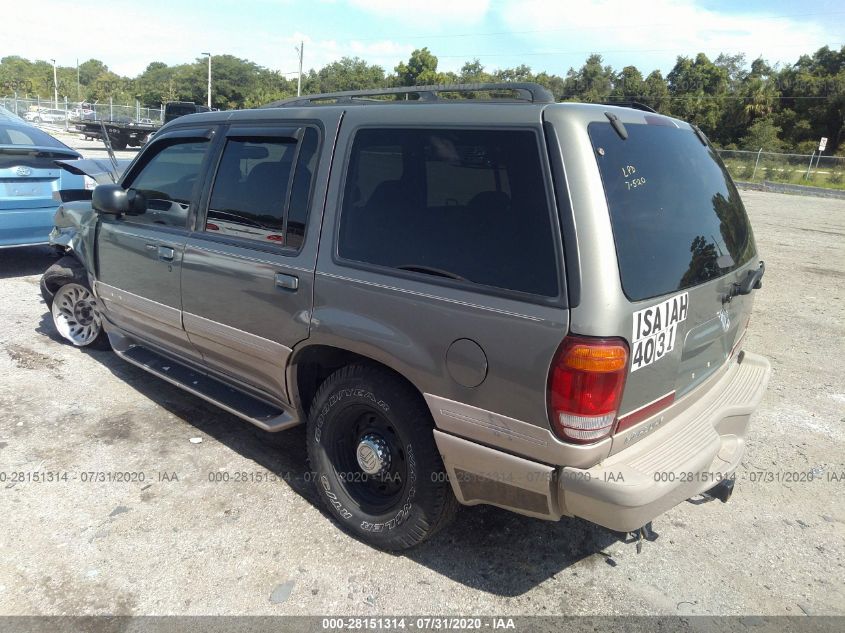 2001 Mercury Mountaineer VIN: 4M2ZU86P31UJ03416 Lot: 41188554