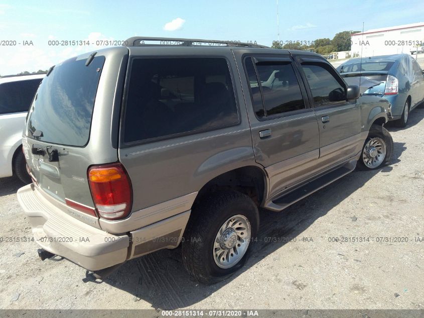 2001 Mercury Mountaineer VIN: 4M2ZU86P31UJ03416 Lot: 41188554