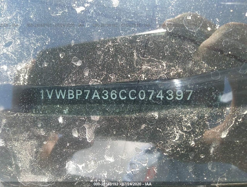 1VWBP7A36CC074397