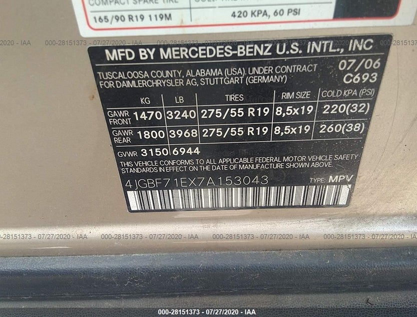 4JGBF71EX7A153043