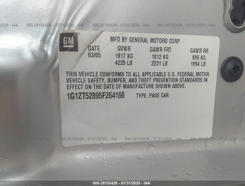 1G1ZT52895F264166