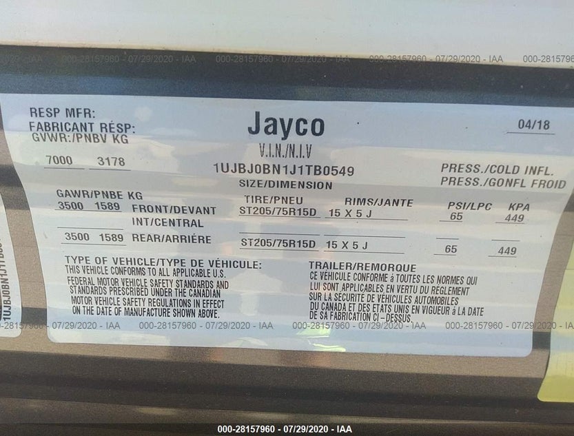 1UJBJ0BN1J1TB0549