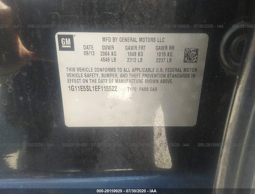 1G11E5SL1EF115522