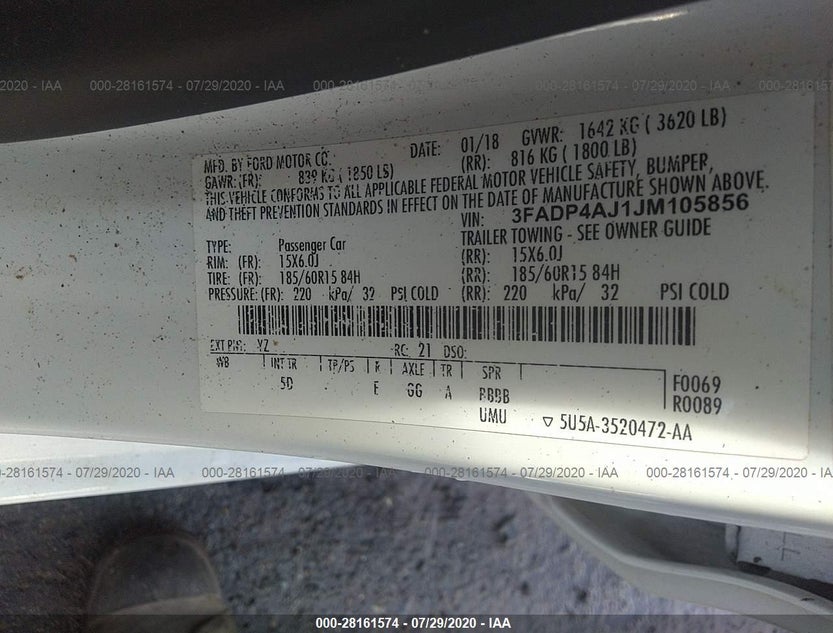 3FADP4AJ1JM105856