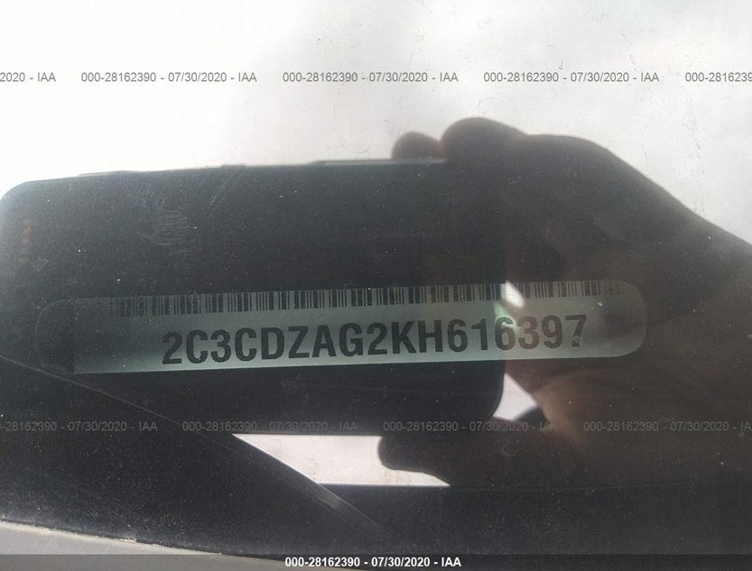 2C3CDZAG2KH616397