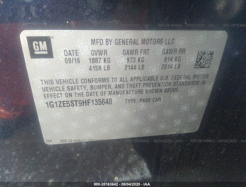 1G1ZE5ST9HF135640