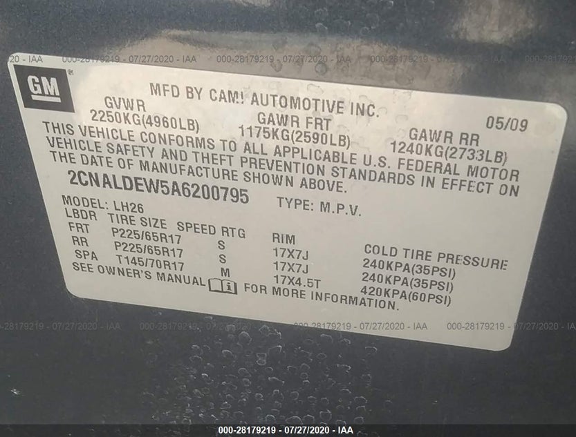 2CNALDEW5A6200795
