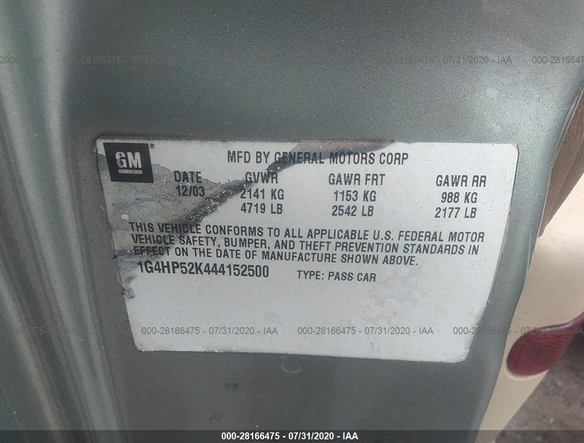 1G4HP52K85U225515