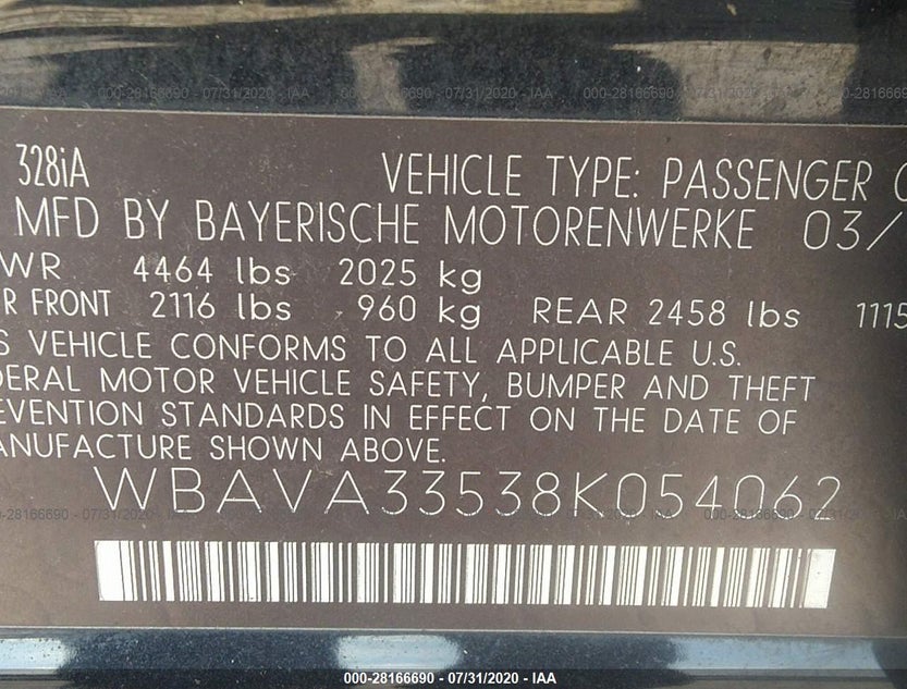 WBAVA33538K054062
