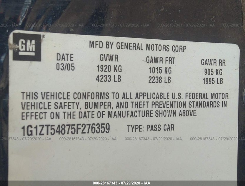 1G1ZT54875F276359