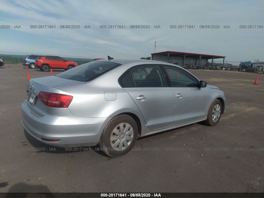 3VW1K7AJ0FM293576 2015 Volkswagen Jetta Sedan 2.0L S W/Technology