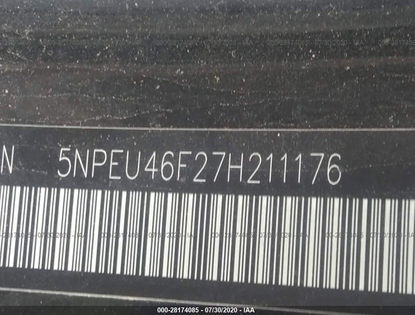 5NPEU46F27H211176