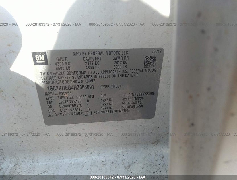 1GC2KUEG4HZ368091