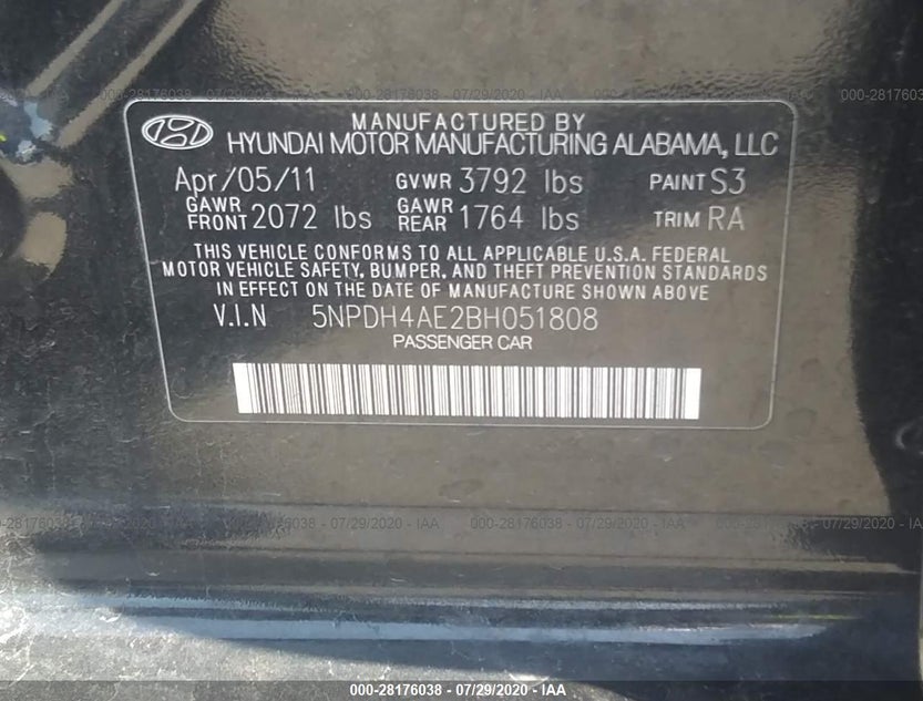 5NPDH4AE2BH051808