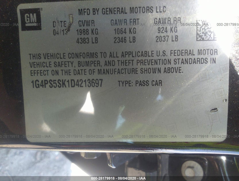 1G4PS5SK1D4213697