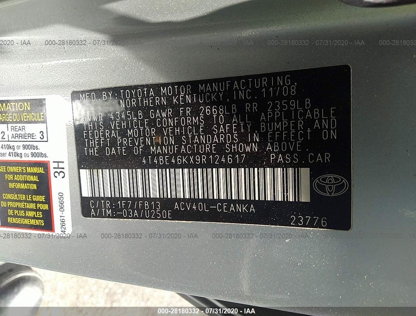 4T4BE46KX9R124617