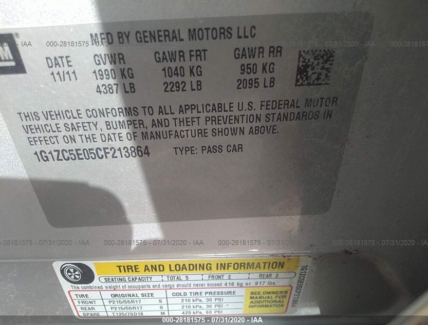 1G1ZC5E05CF213864