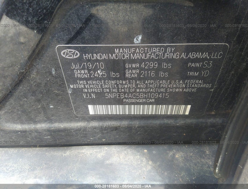 5NPEB4AC5BH109415