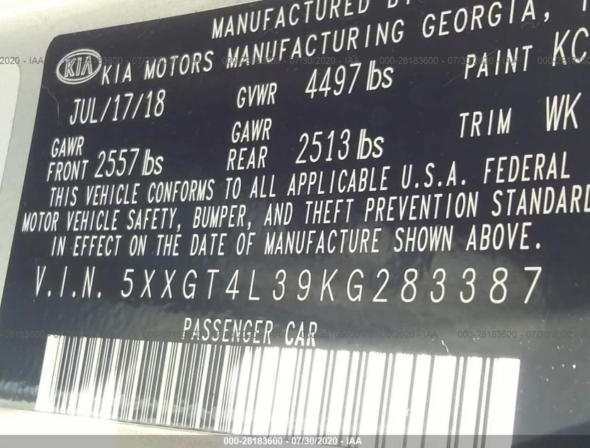 5XXGT4L39KG283387
