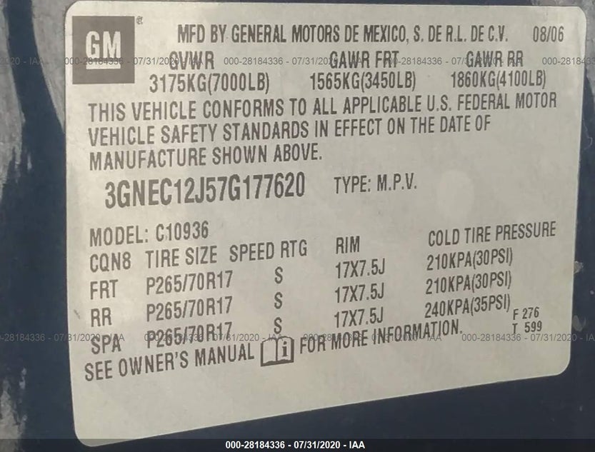 3GNEC12J57G177620