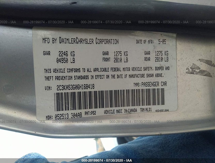 2C3KA53G06H168418