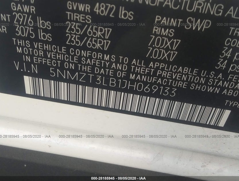 5NMZT3LB1JH069133