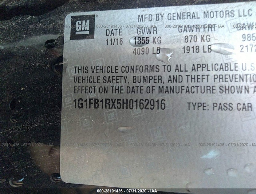 1G1FB1RX5H0162916