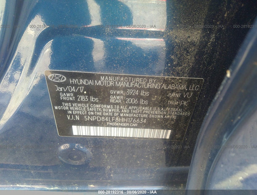 5NPD84LF8HH176634