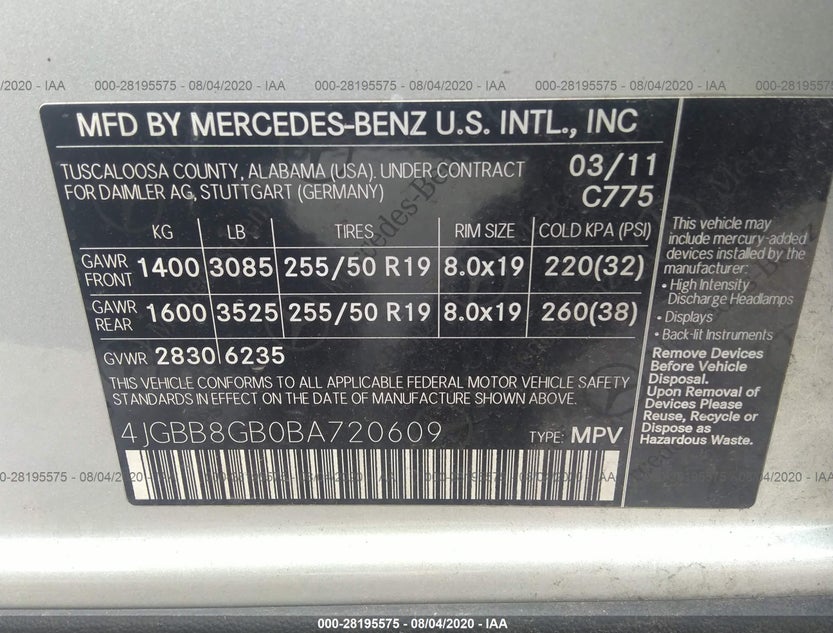 4JGBB8GB0BA720609