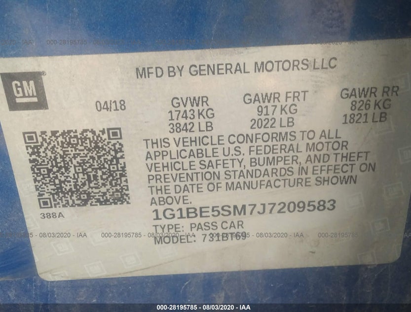 1G1BE5SM7J7209583