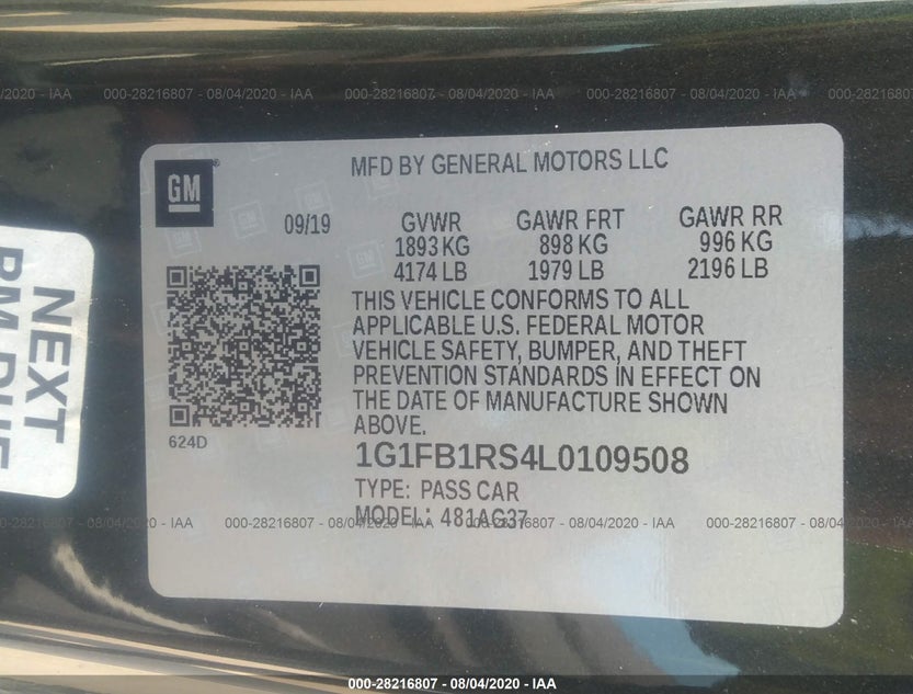 1G1FB1RS4L0109508