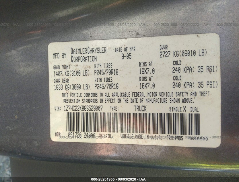 1Z7HC22K86S529007