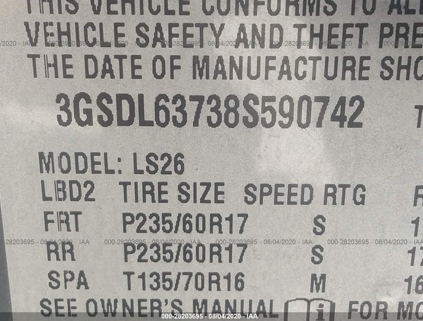 3GSDL63738S590742