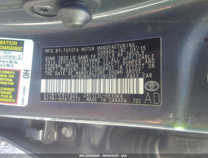 2T1BURHE7FC397092