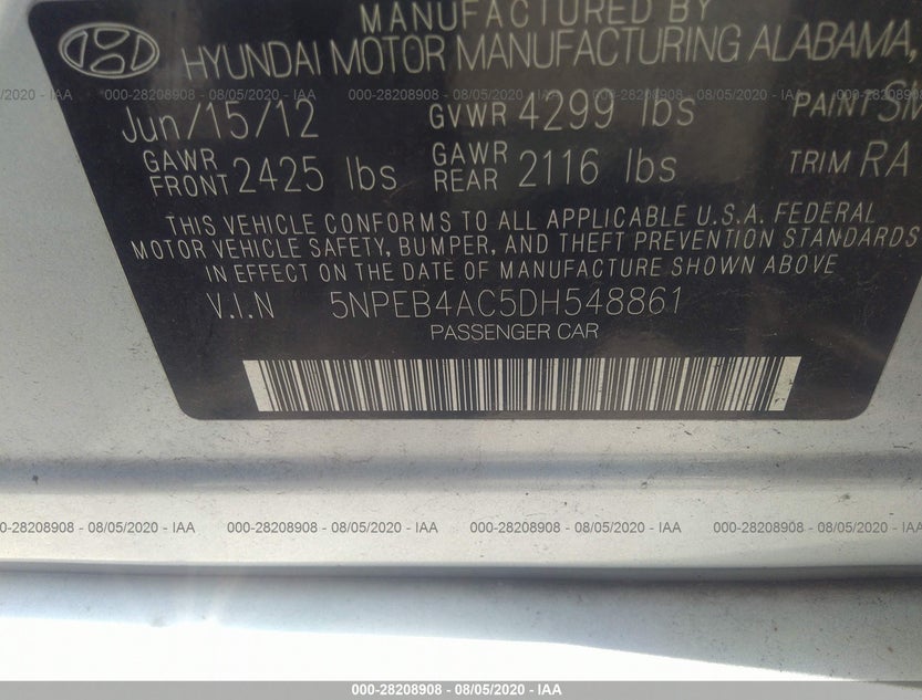 5NPEB4AC5DH548861