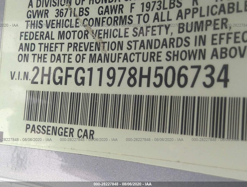 2HGFG11978H506734