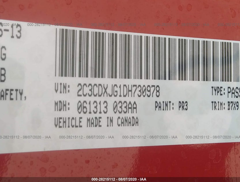 2C3CDXJG1DH730978