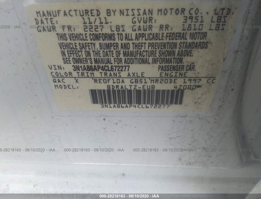 3N1AB6AP4CL672277