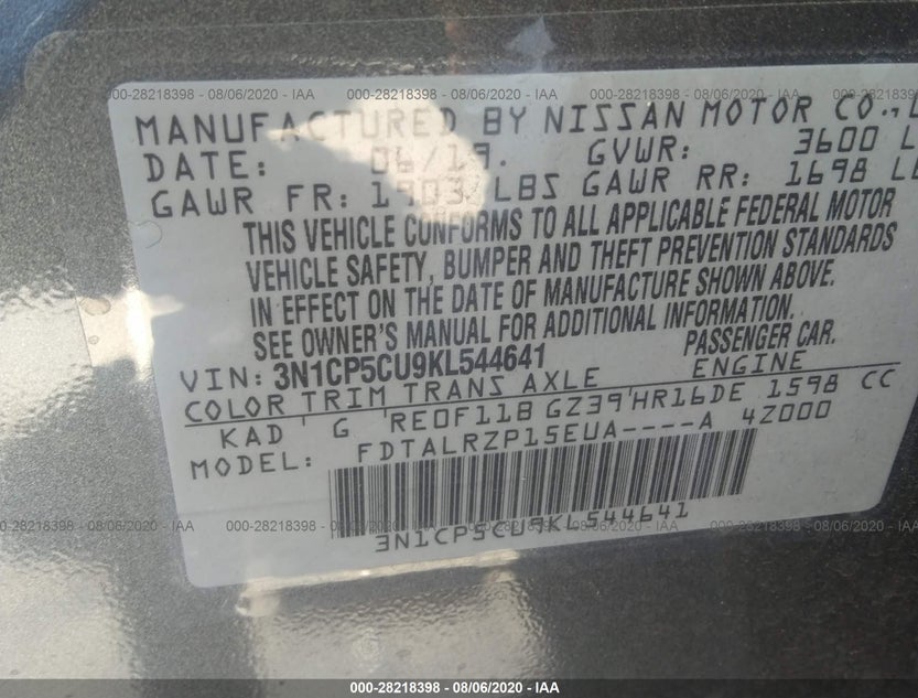3N1CP5CU9KL544641